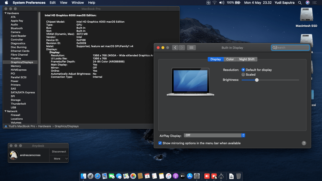 Asus X451CA VX182D [IvyBridge   Intel HD 4000] 5